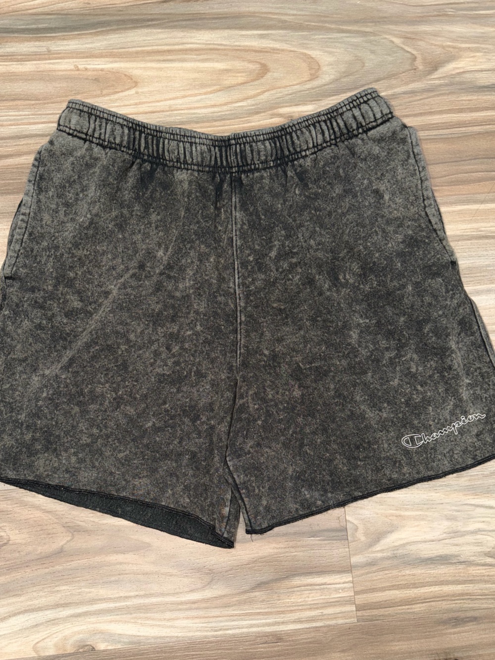 Champion Black Washed Men's Shorts